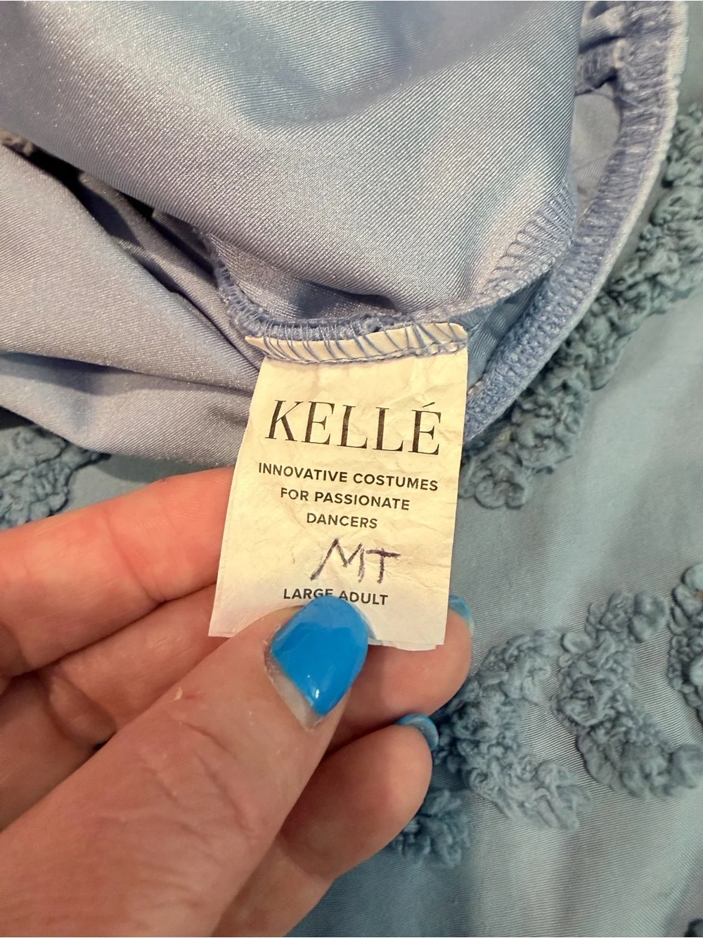 Kellé Intertwined Contemporary Dance Costume Set | Adult Large | Periwinkle